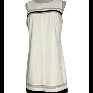 Elegant White House Sleeveless Dress White House Black Market WHBM women dre